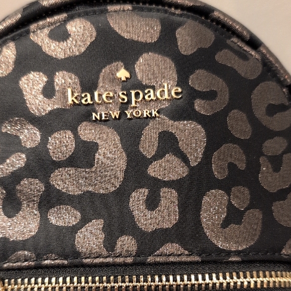 Kate Spade Metallic Leopard Print Mini Backpack NWT Limited Edition - Picture 8 of 9